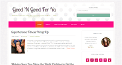Desktop Screenshot of goodngoodforya.com